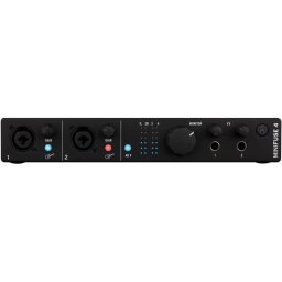 Arturia MiniFuse 4 Interfaz de Audio y MIDI USB Compacta Negra