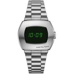 Hamilton Reloj de hombre American Classic PSR Digital H52414131 de acero. Plata