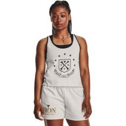 Under Armour Camiseta de mujer Project Rock Q3 Arena . Blanco XS