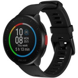 Polar Reloj Smartwatch Pacer (Reacondicionado A estrenar). Negro