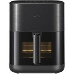Dreame Freidora de aire sin aceite Mova Aerochef Fd10 con circulacion de aire térmica. Negro