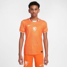 Nike Camiseta de niños 1ª equipación Paises Bajos 2025 Stadium . Naranja 10 Años