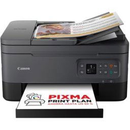 Canon Impresora Multifunción 3 en 1 PIXMA TS7450i, impresión a doble cara automática, ADF y WiFi. Compatible con PIXMA Print Plan. Negro