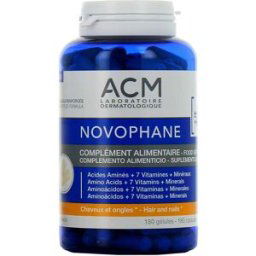 ACM Laboratoire Dermatologique Novophane Complemento alimenticio para cabello y uñas 180 caps.