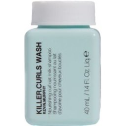 KEVIN.MURPHY KILLER.CURLS WASH Champú nutritivo de leche de avena para rizos 40mL