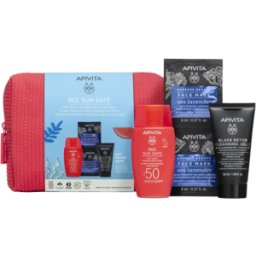Apivita Bee Sun Safe Fluido facial de tacto seco SPF50 SPF50