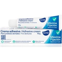 Senti2 Crema Adhesiva Máxima Fijación 40g
