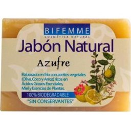 Bifemme Jabón Natural de Azufre 100 g