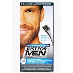 Just For Men gel colorante castaño claro para bigote y barba 30ml