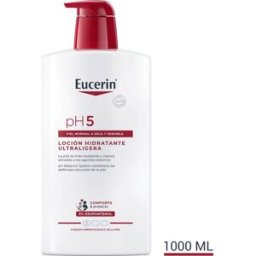 Eucerin Loción Ultraligera Hidratante Corporal pH5 1000ml