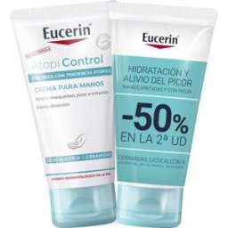 Eucerin Duplo AtopiControl Crema De Manos 2x75ml