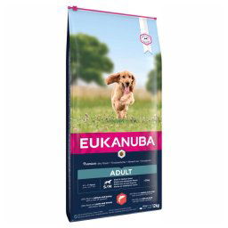 Eukanuba Adult Small & Medium Breed salmón - Pack % - 2 x 12 kg