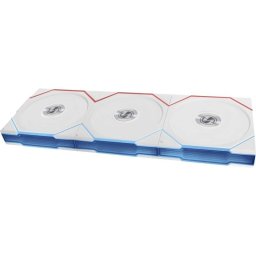 Lian Li UNI FAN TL120 Wireless RGB Pack 3 Ventiladores Suplementarios Aspas Invertidas 120mm Blanco