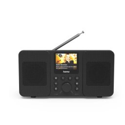 Radio personal Hama 00054257 DAB/DAB+/FM 3W TFT 2.4″ Bluetooth WiFi USB-C Negra