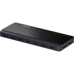 TP-LINK TPLINK UH720 - Concentrador USB 3,0 de 7 puertos incl. Fuente de alimentaci&oac