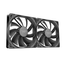 Tacens Anima Af12x2 Kit 2x Ventiladores 120mm Ultrasilenciosos Rdamientos Fluxus Negro