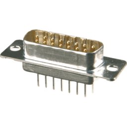 D-SUB ST 15TL - Conector D-SUB, 15 polos, modelo industrial