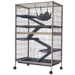 Jaula TIAKI Critter Empire para pequeños animales - 80 x 52 x 127 cm (L x An x Al)