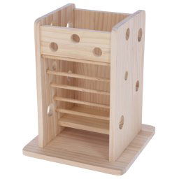 Torre de heno y verduras Kerbl Pet para animales pequeños - 24 x 24 x 30 cm (L x An x Al)