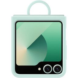 Samsung Silicone Case Funda de Silicona Verde Menta para Galaxy Z Flip6