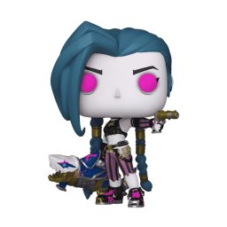 Figura coleccionable Funko Jinx Arcane League of Legends vinilo multicolor 10cm