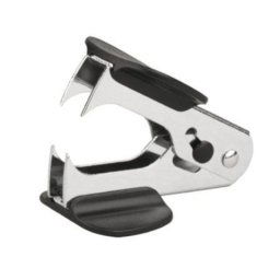 Quitagrapas Grafoplás 810 Negro con cierre de seguridad para grapas 24/6 tipo pinza