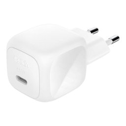 Cargador de pared USB-C Belkin 45W Power Delivery 3.1 Carga rápida Blanco Universal