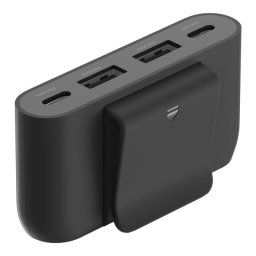 Belkin Hub USB 4 Puertos 30W USB 3.2 Gen 1 Cable 2m Negro