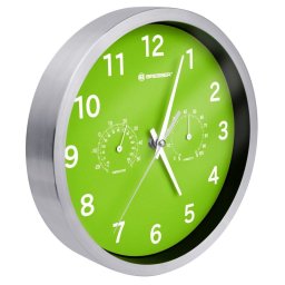 Bresser MyTime DCF Reloj Termohigrómetro 25cm Verde