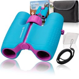 Bresser Junior Prismáticos Infantiles 6x21mm Azul/Rosa
