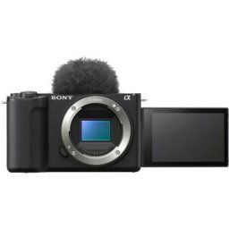 Sony Alpha ZV-10 II cámara Evil APS-C para vlogging cuerpo, sensor CMOS Exmor R Bionz XR (ZV-E10M2). Negro