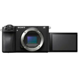 Sony Alpha a6700 cámara Evil APS-C cuerpo con sensor CMOS Exmor R Bionz XR de 26 MP (ILCE6700B.CEC). Negro