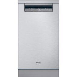 HAIER Lavavajillas 11 Servicios, Wi-Fi, Tercera bandeja, 45 cm - XF1C3TB1FX. Inox