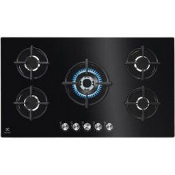 Electrolux Placa gas 5 quemadores - KGG95372K. Negro