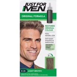 Just for Men El champú colorante de fórmula original restaura el color natural 1 un. H-25 Light Brown