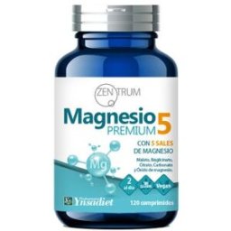 Zentrum Magnesio Premium 5 Sales de Magnesio 120caps
