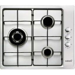 Cata Placa gas 3 quemadores - GI 6021 X. Inox
