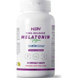 HSN Melatonina Masticable Liberación Secuencial 4,2mg Melotime™ 30 Tabletas Masticables