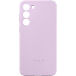 Samsung Silicone Case Funda de Silicona Lavanda para Galaxy S23 Plus