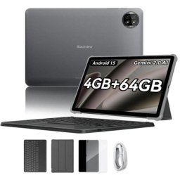 Tablet Blackview TAB 20 WiFi Unisoc T310 4GB RAM 64GB 10.1" FullHD 6000mAh Gris + Teclado + Funda