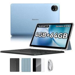 Tablet Blackview TAB 20 WiFi Unisoc T310 4GB RAM 64GB 10.1" FullHD 6000mAh Azul + Teclado + Funda