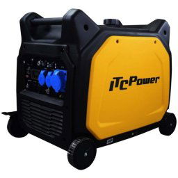 Generador Inverter Gasolina 6000W Arranque Eléctrico Monofásico con ATS ITCPower GG65Ei