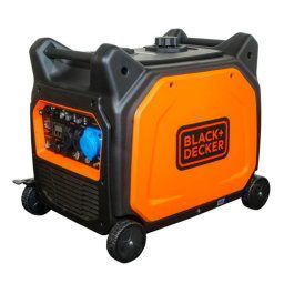 Generador Inverter Black and Decker BXGNi6500E Gasolina 6500W Arranque Eléctrico Monofásico