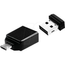 VERBATIM 49821 - Memoria USB, USB 2,0, 16 GB, nano, microUSB