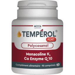 Monin Chanteaud Laboratoires Tempérol Fort Colesterol Complemento alimenticio 90 pastillas