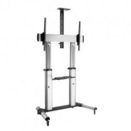 Soporte de Suelo para TV de 60-100" - Inclinable con Ruedas Fonestar STS-40106P - hasta 100kg - Inside-Pc