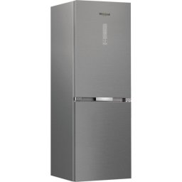 Frigorífico Whirlpool Combi No Frost 186cm 316L C Inox Pantalla LED Zona Fresh