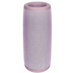 Altavoces Denver Bluetooth Portátiles Batería Recargable Rosa Compactos