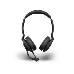 Auriculares Jabra con cable USB Type-C/A para oficina con micrófono y protección auditiva negros