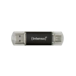 Intenso 64GB USB 3.2 Gen 1 Tipo C/Tipo A Aluminio Antracita, Velocidad 70MB/s